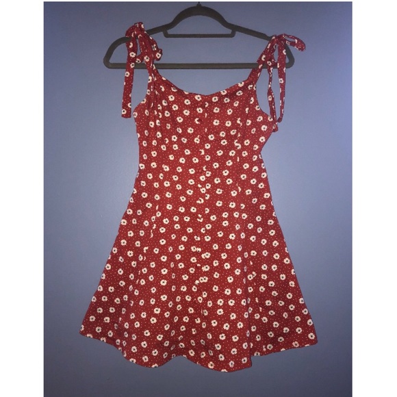 FOREVER 21 floral print skater dress - Picture 4 of 8